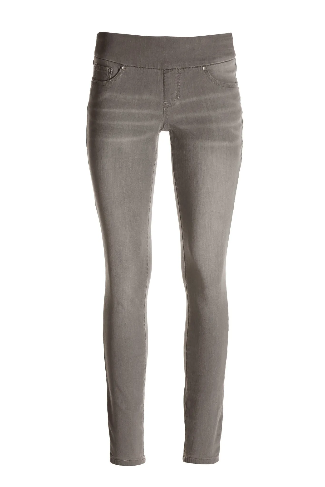 Nora Skinny Pull On Jean Ii Gray sold by Boston Proper product image thumbnail 2