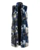 Multi Color Faux Fur Vest Blue Multi sold by Boston Proper