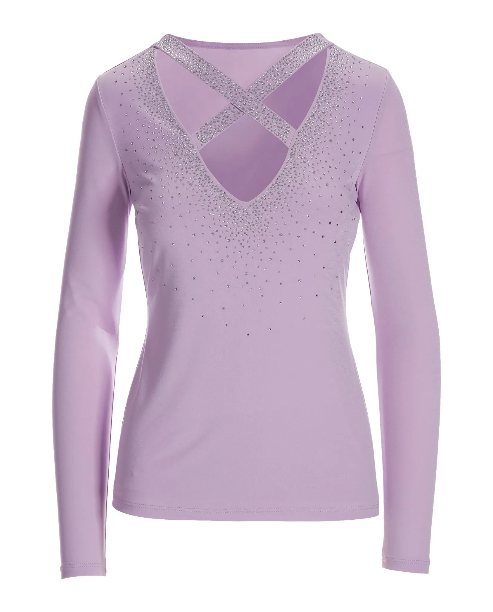 Embellished Strappy Keyhole Top Lavender sold by Boston Proper product image thumbnail 2