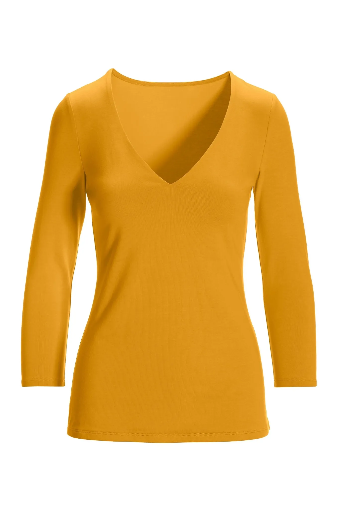 So Sexy V Neck Top Golden Glow sold by Boston Proper product image thumbnail 2
