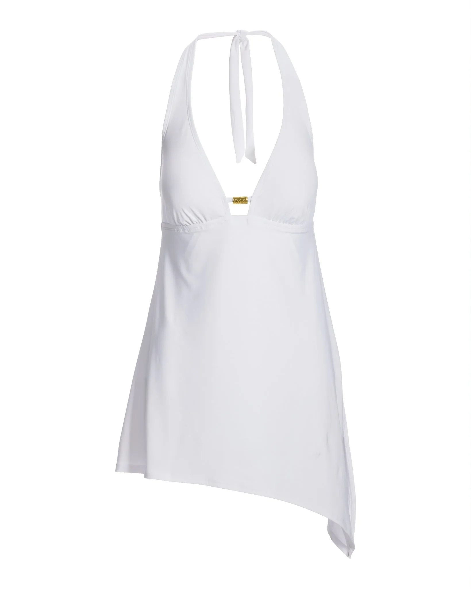 Hardware Halter Swim Dress White sold by Boston Proper product image thumbnail 2