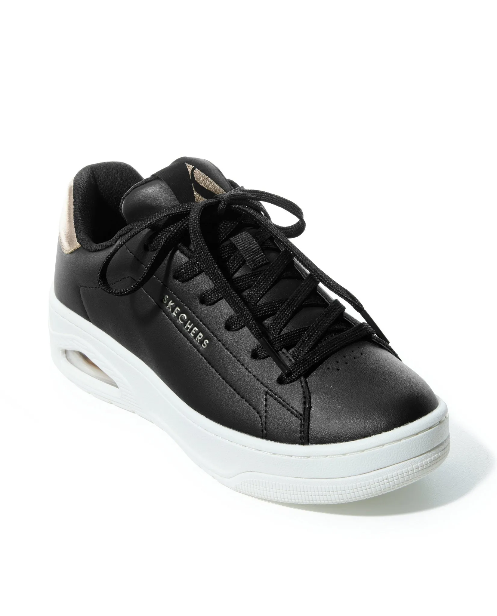 Everyday Lace Up Sneaker Black sold by Boston Proper