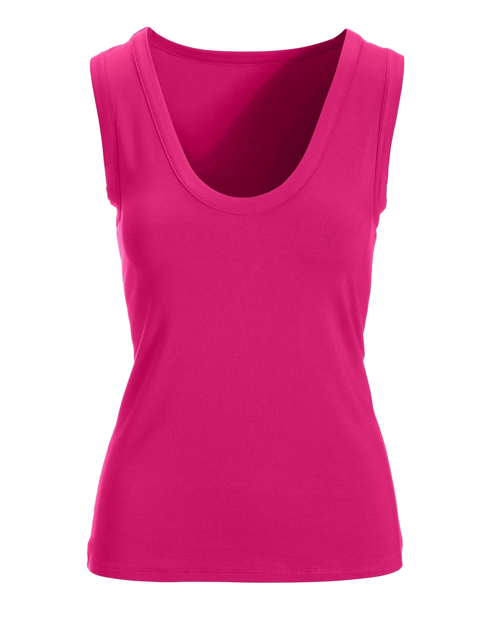 So Effortless Scoop-Neck Tank Top Blossom sold by Boston Proper product image thumbnail 2