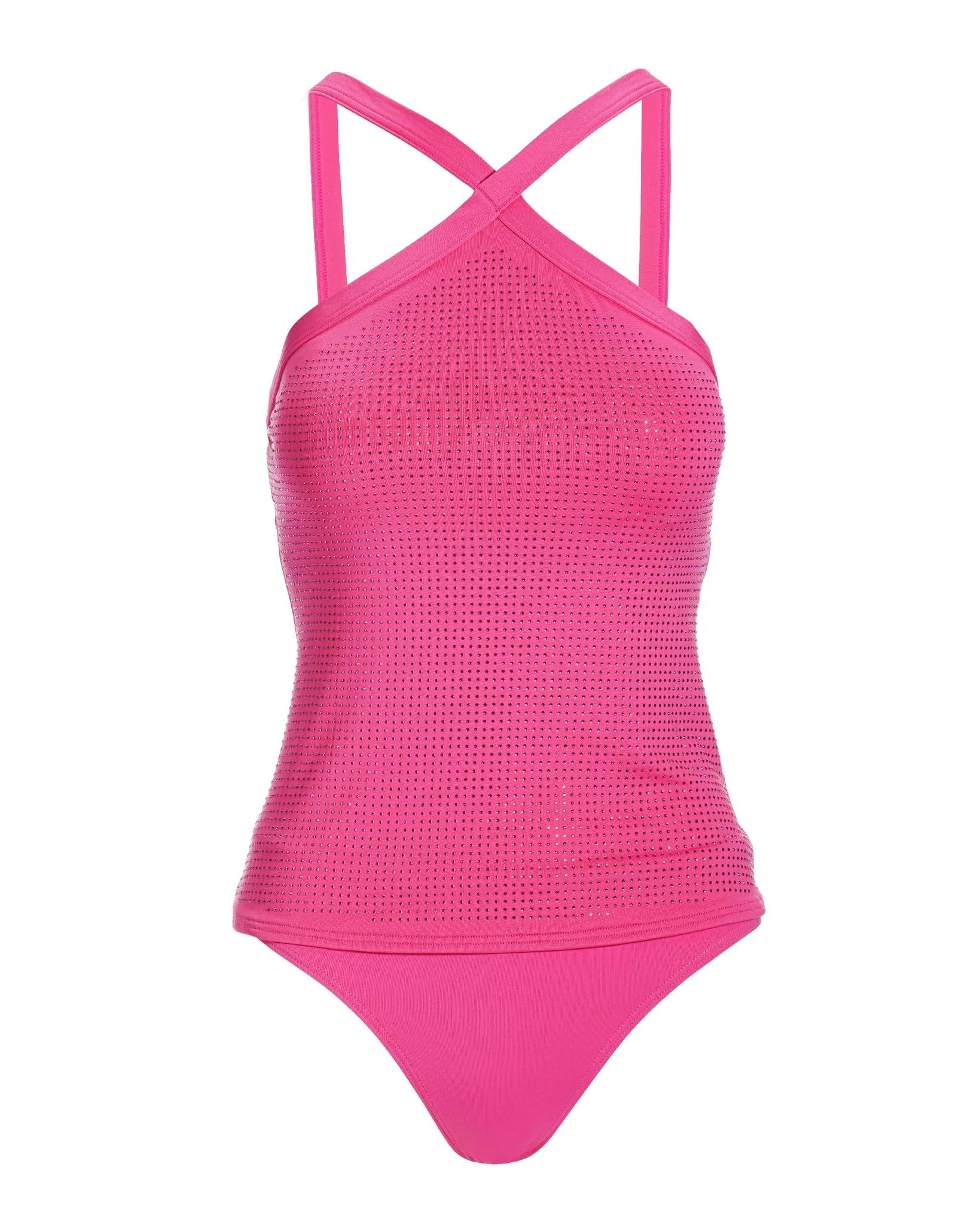 Embellished High Neck Tankini Pink sold by Boston Proper product image thumbnail 2