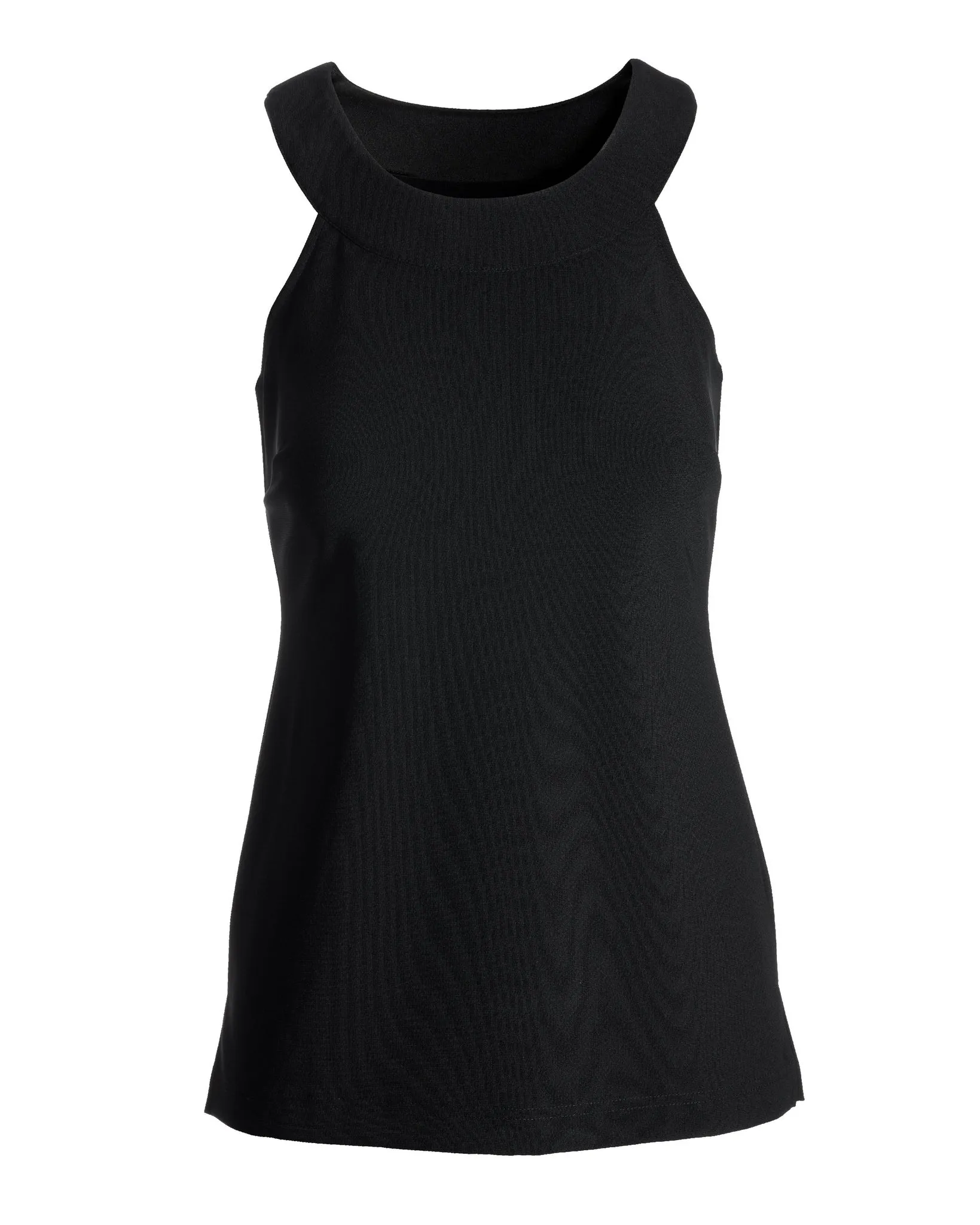 Beyond Travel Halter Tunic Top Jet Black sold by Boston Proper product image thumbnail 2