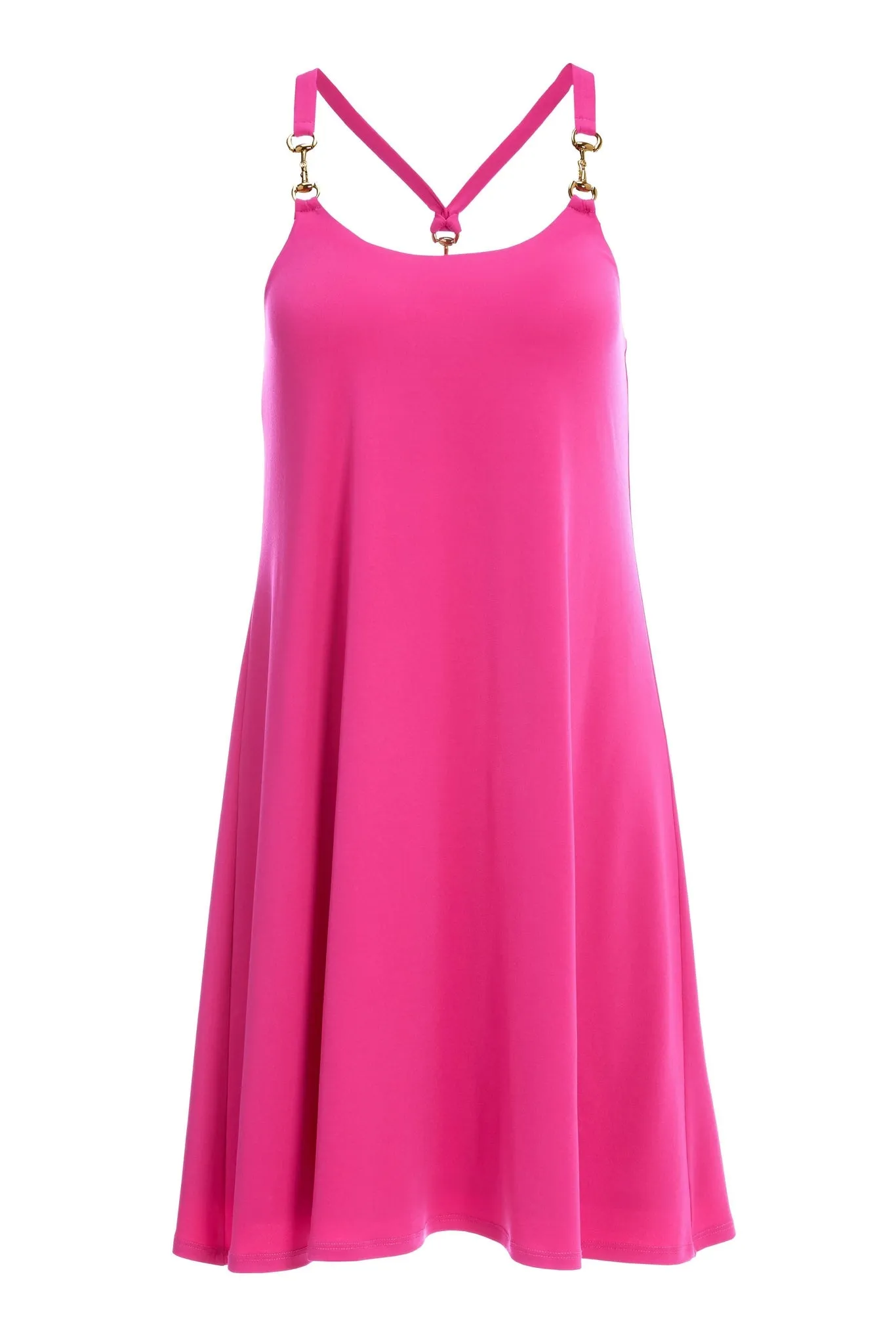 Hardware Sleeveless Tank Dress Blossom sold by Boston Proper product image thumbnail 2