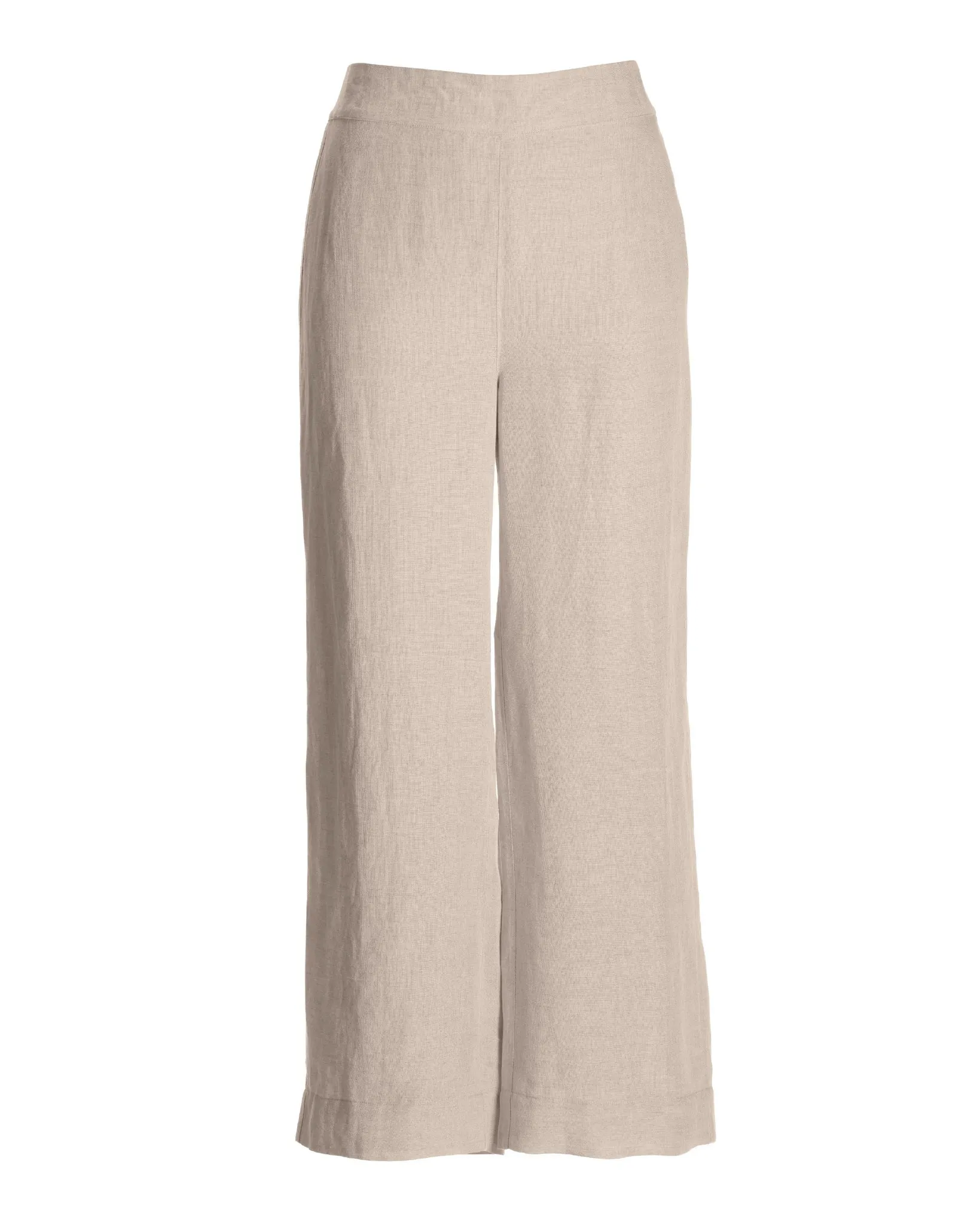 Malibu Linen Cropped Pant Flax sold by Boston Proper product image thumbnail 2
