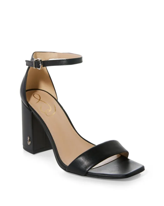 Single Strap Dress Heel Black sold by Boston Proper