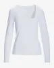 So Modern Square Neck Long Sleeve Top Pure White sold by Boston Proper