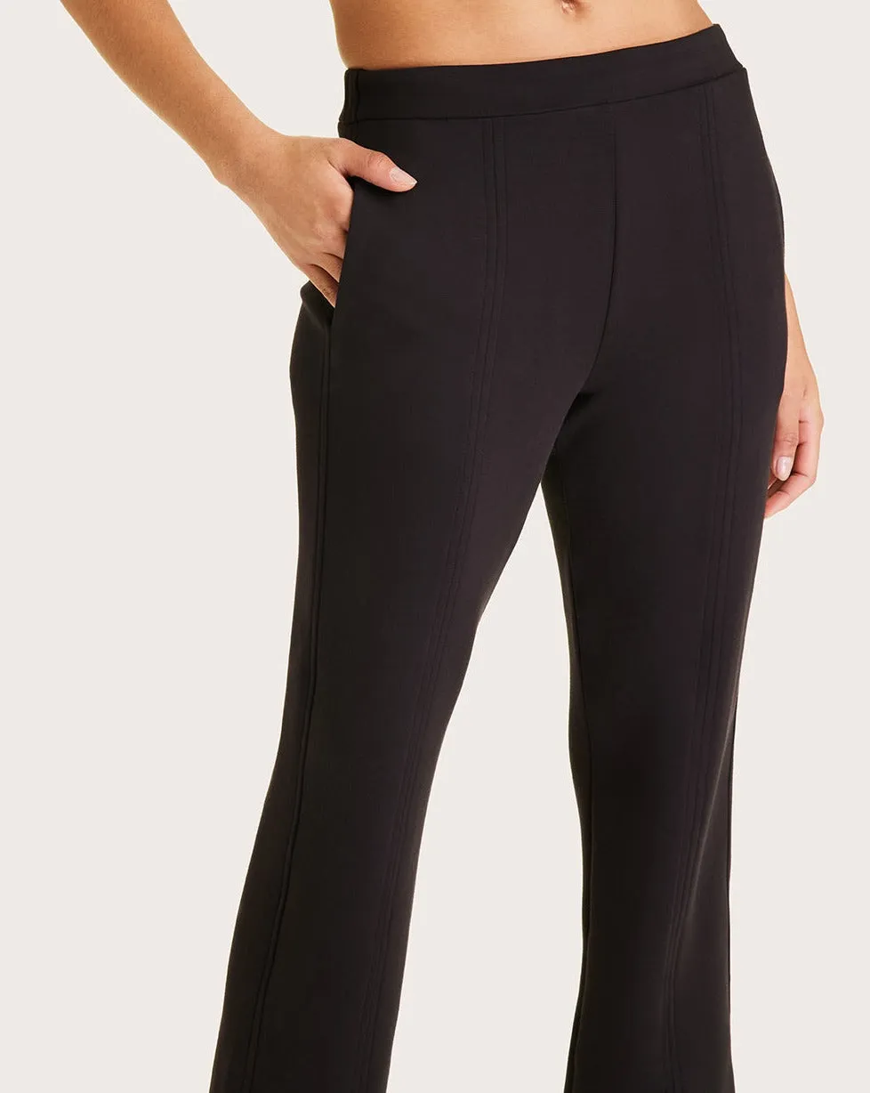 Phoebe Crop Pant Black sold by Boston Proper