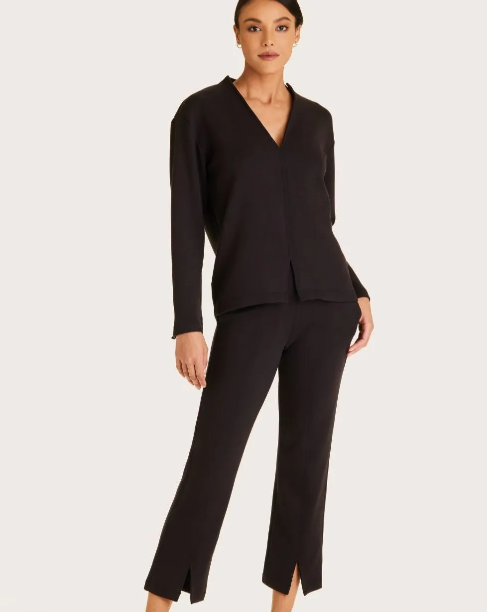 Phoebe Crop Pant Black sold by Boston Proper product image thumbnail 3