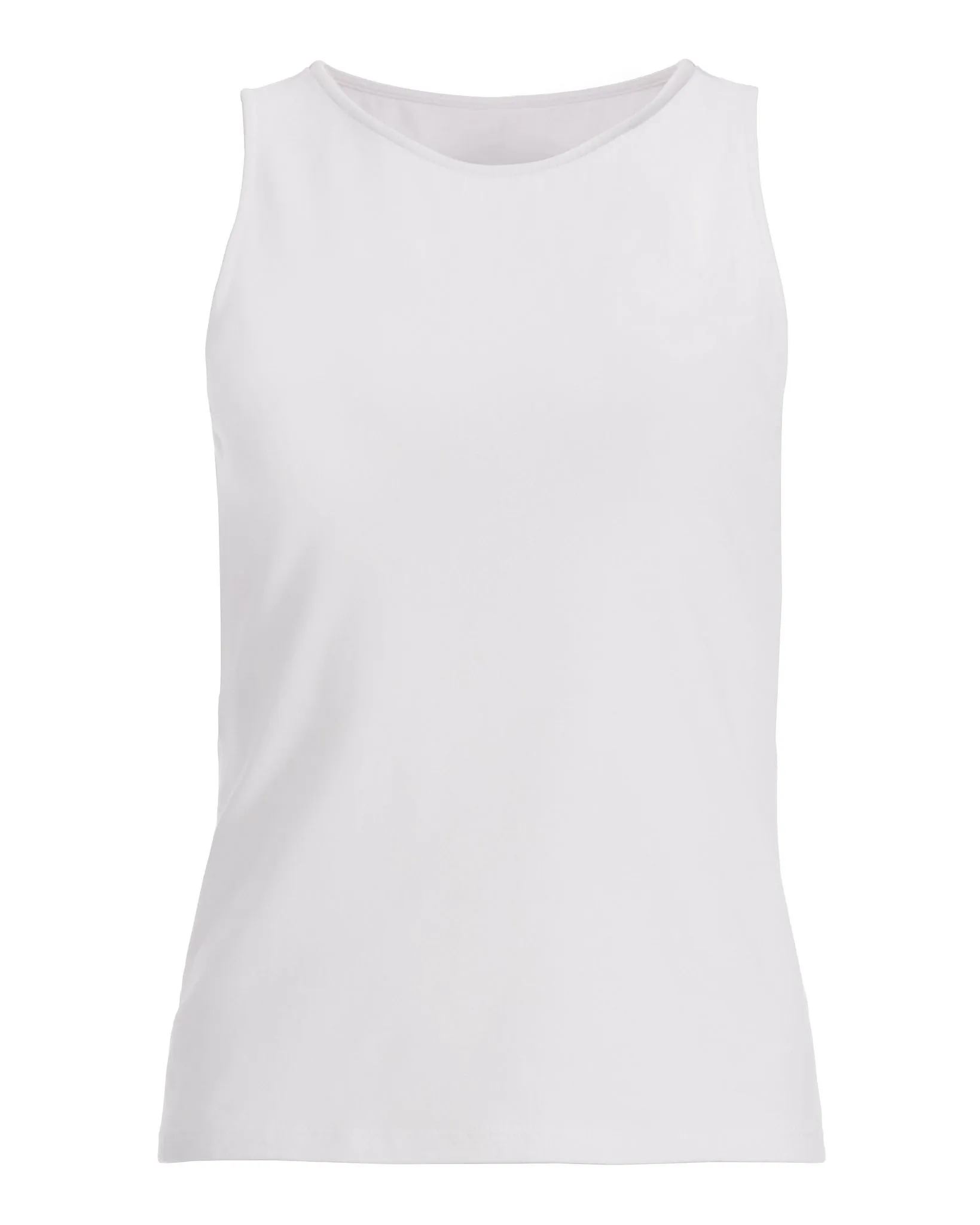 So Sexy High Neck Tank Knit Top White sold by Boston Proper product image thumbnail 2