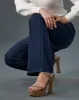 Platform Ankle Strap Heel Nude sold by Boston Proper