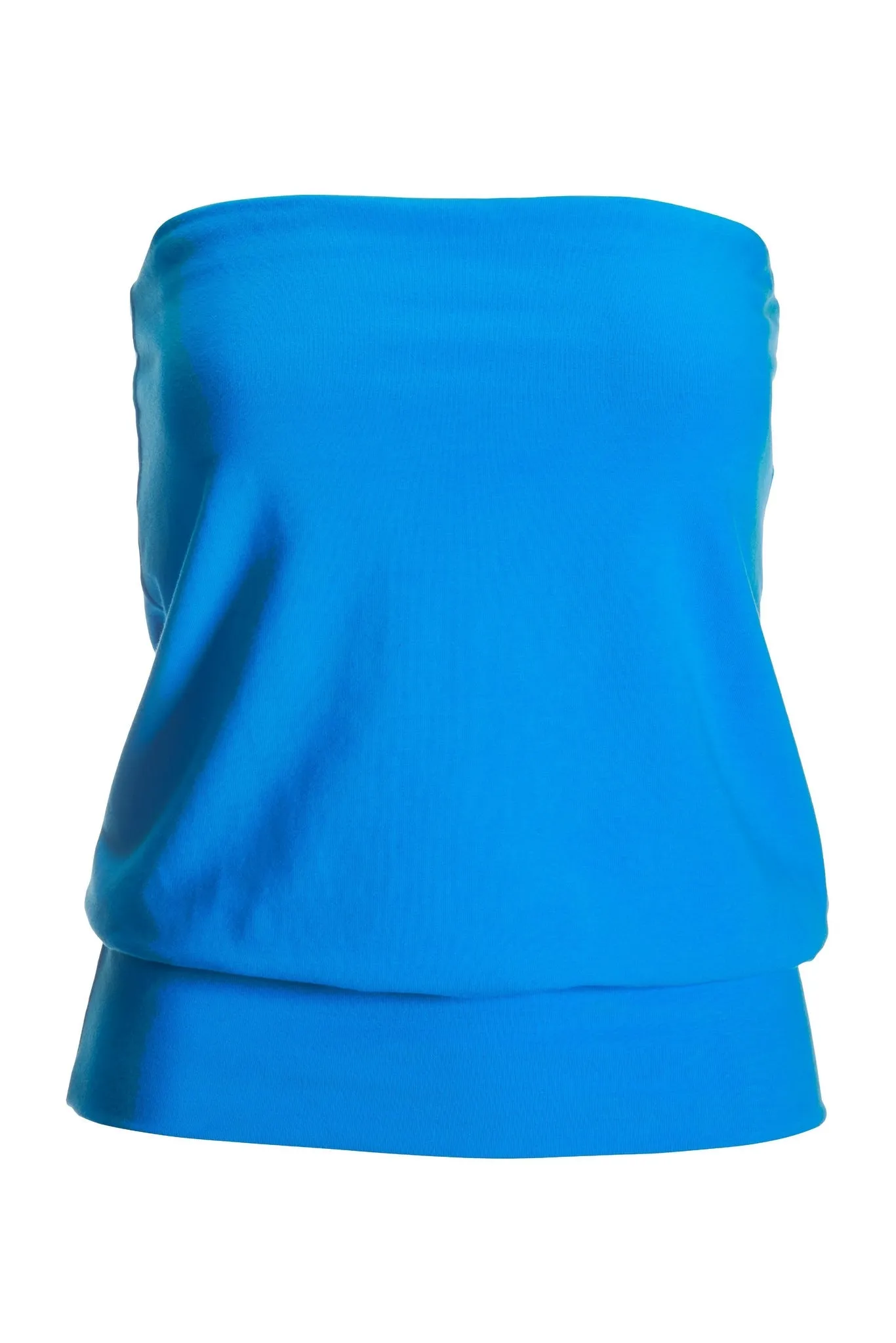 So Sexy Strapless Blouson Tube Top 2BL20 Diva Blue sold by Boston Proper product image thumbnail 2