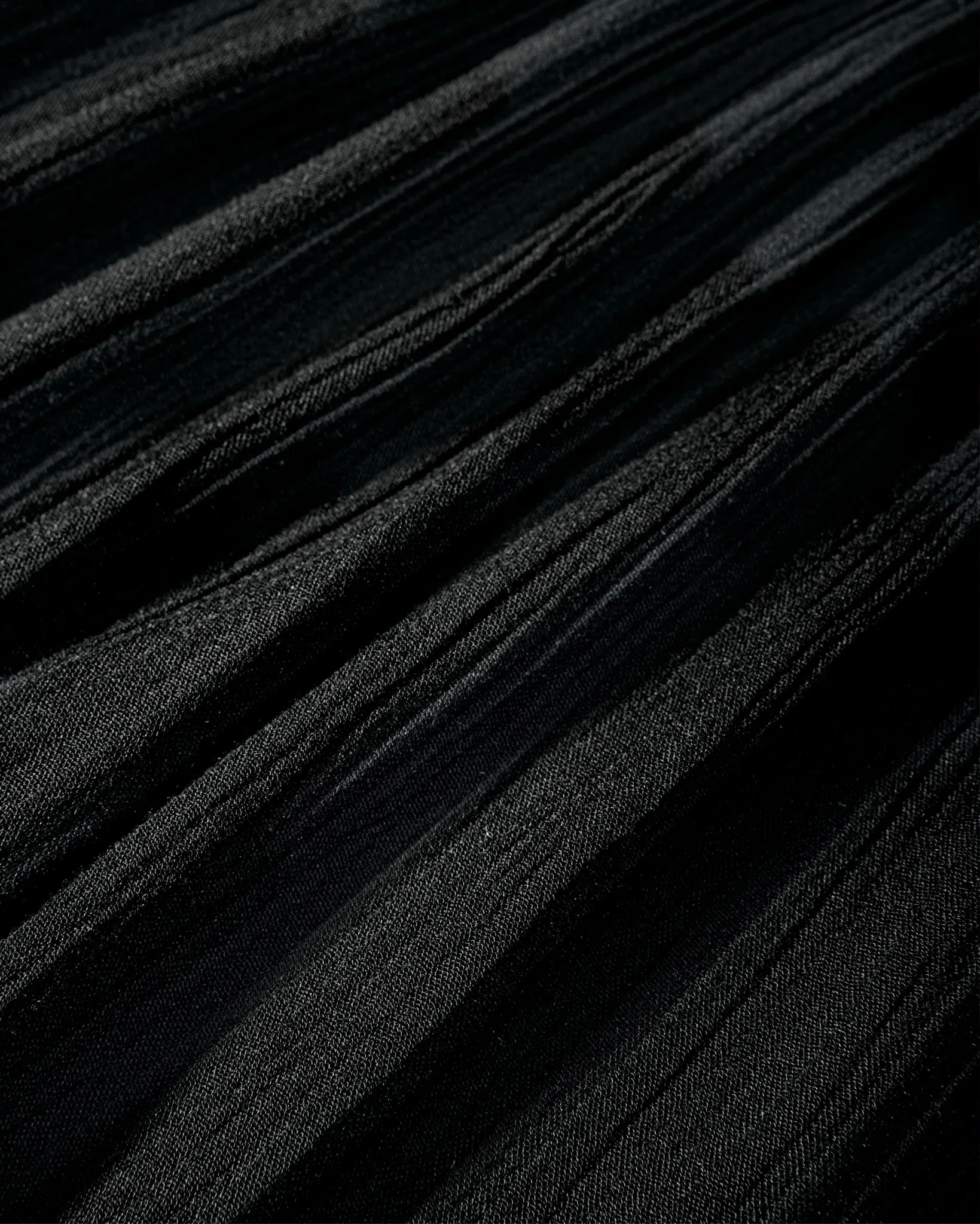 Gauze Shirt and Short Lounge Set Proper Black sold by Boston Proper product image thumbnail 2