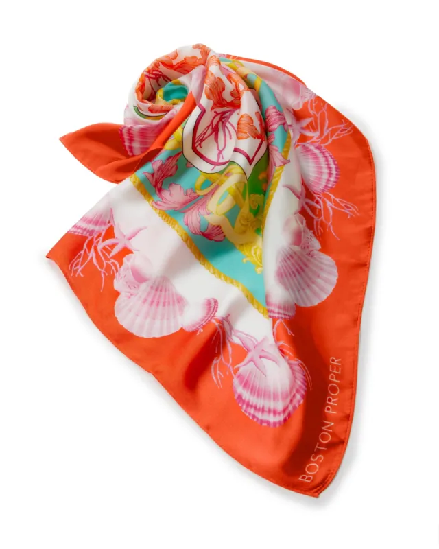 Sealife Status Scarf Multi made by Boston Proper