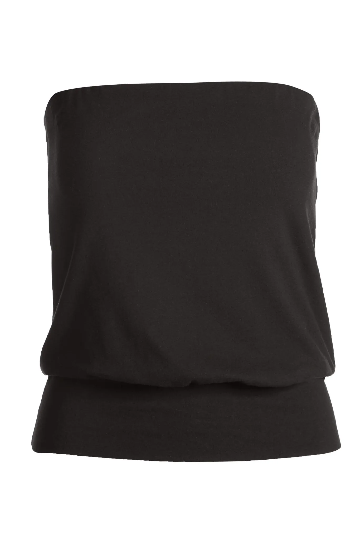 So Sexy Strapless Blouson Tube Top 2BL20 Black sold by Boston Proper product image thumbnail 2