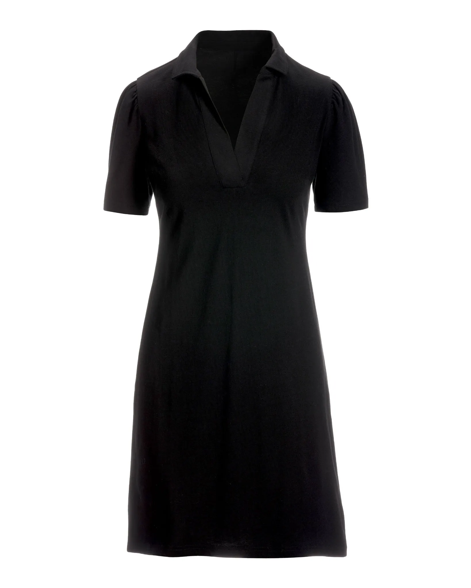 Casual Polo Dress Black sold by Boston Proper product image thumbnail 2