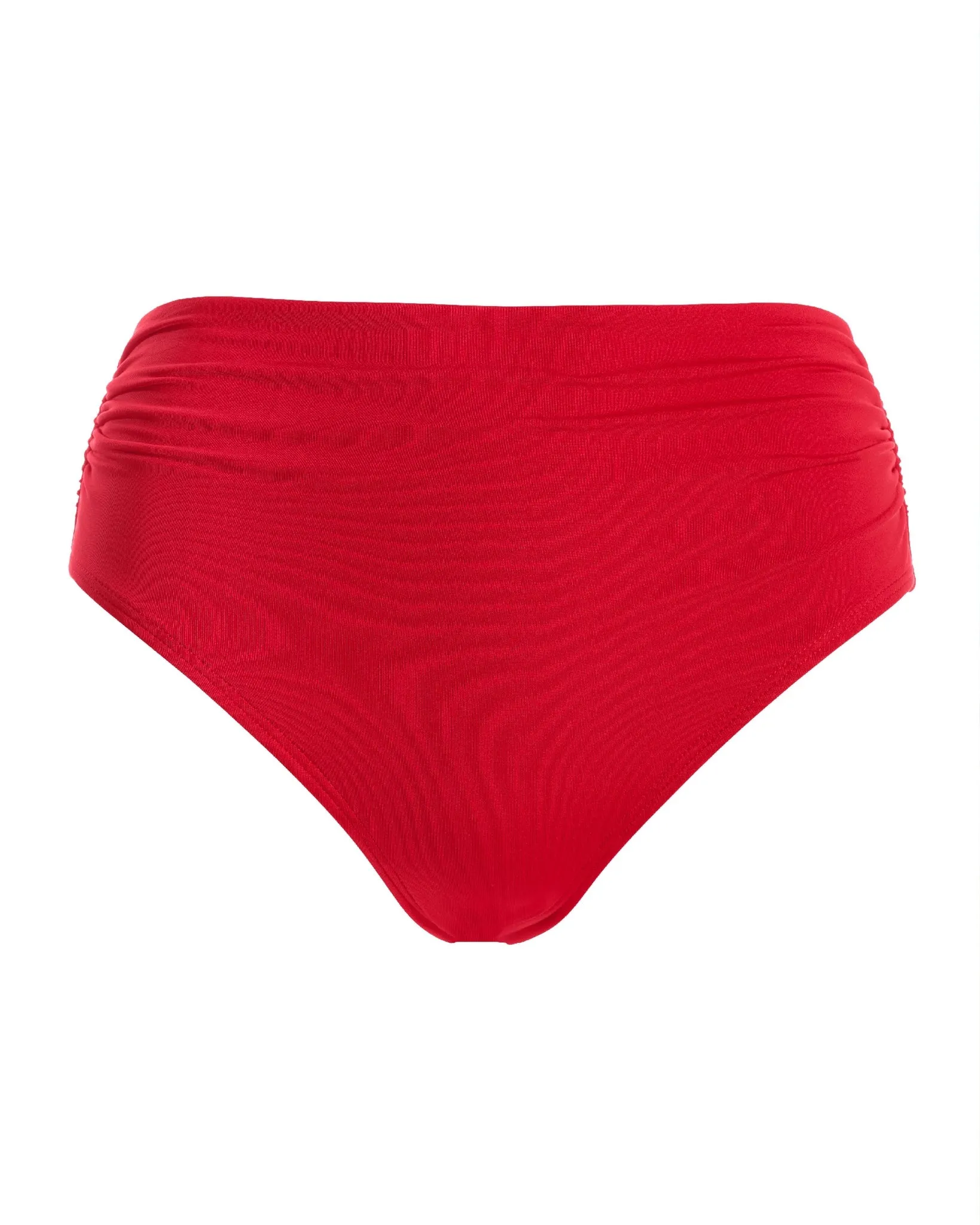 Swim Sense High-Waisted Bikini Bottom Racing Red sold by Boston Proper product image thumbnail 2