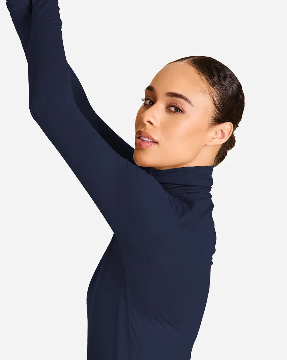 Washable Cashmere Turtleneck Navy sold by Boston Proper product image thumbnail 4