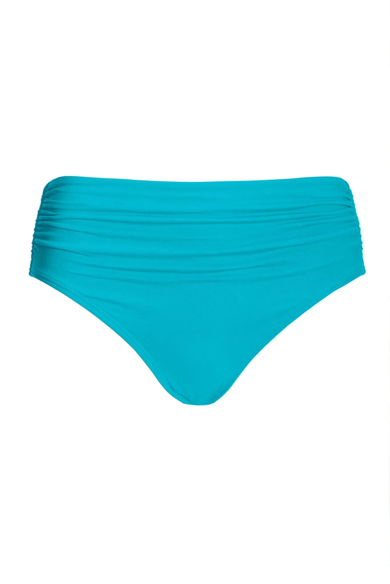 Swim Sense High-Waisted Bikini Bottom Splash Blue sold by Boston Proper product image thumbnail 2