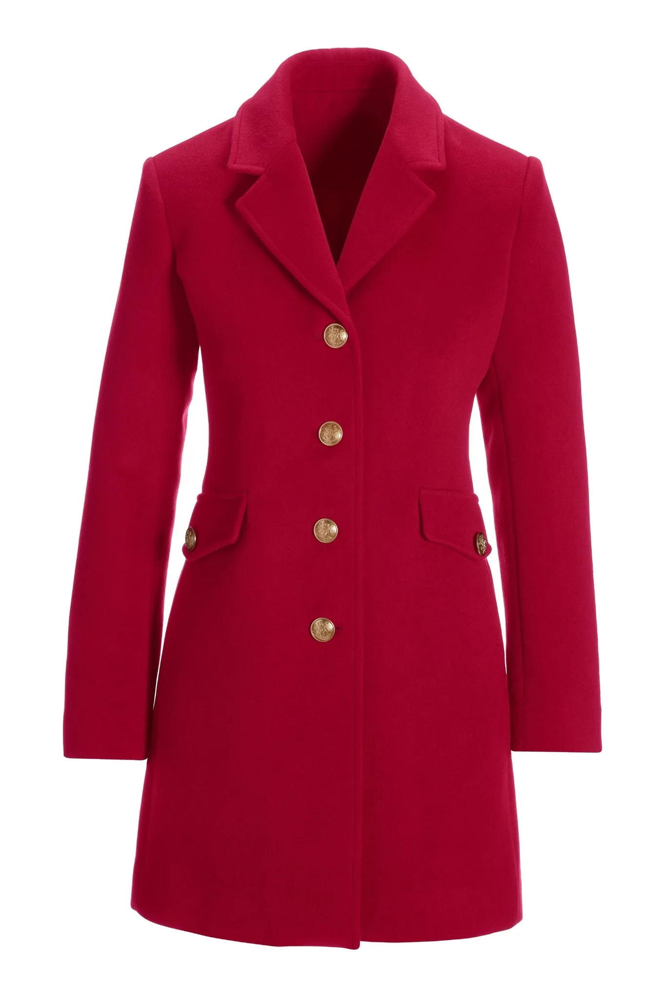 Classic Tailored Coat Red sold by Boston Proper product image thumbnail 2