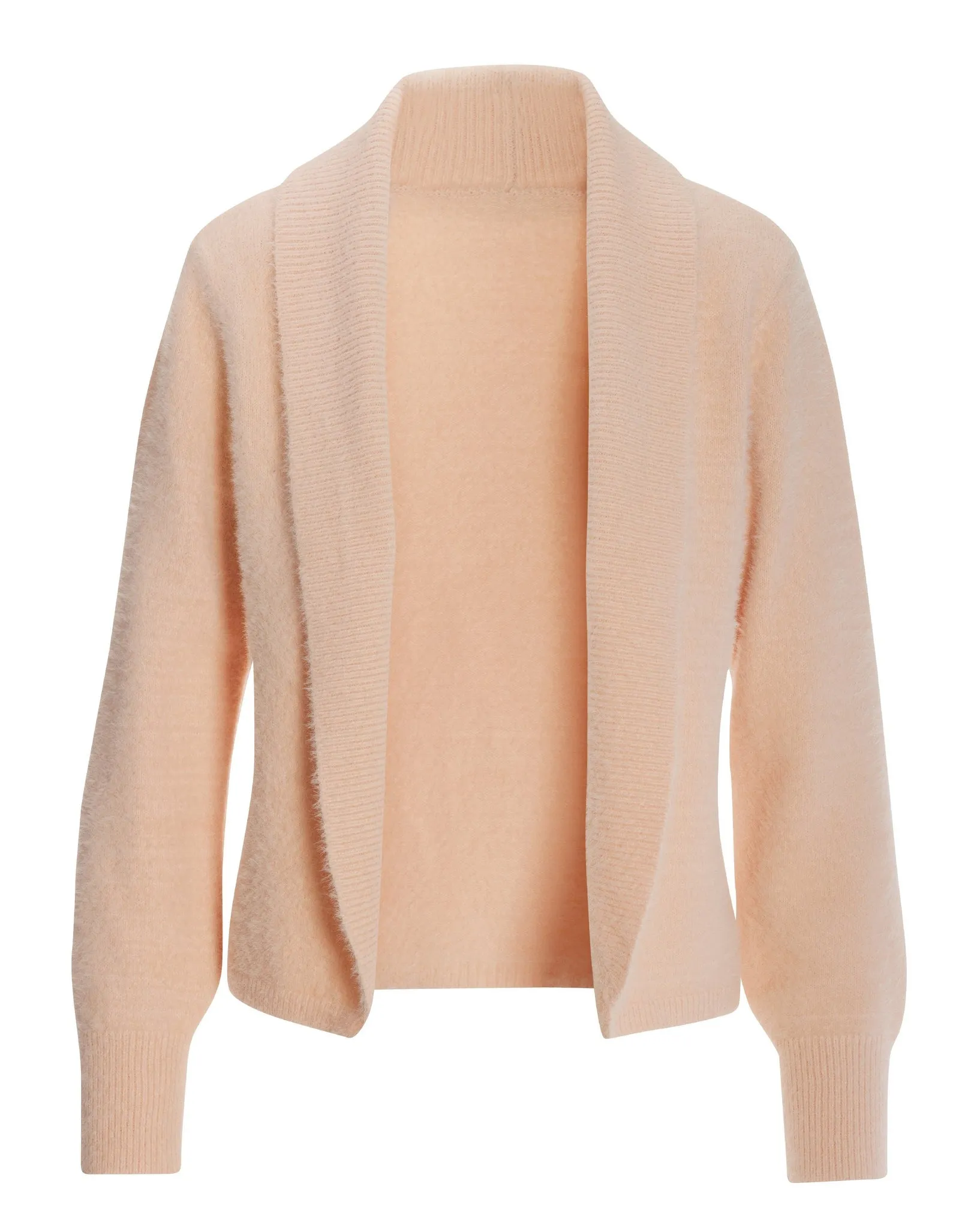 Plush Short Cardigan Blush sold by Boston Proper product image thumbnail 2