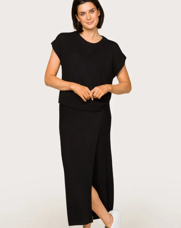 Tropez Skirt Black made by Alala