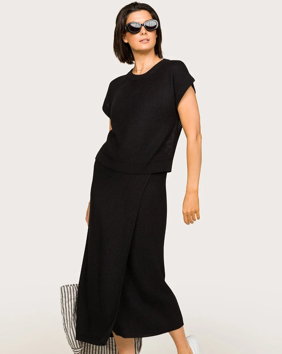 Tropez Skirt Black sold by Boston Proper product image thumbnail 5