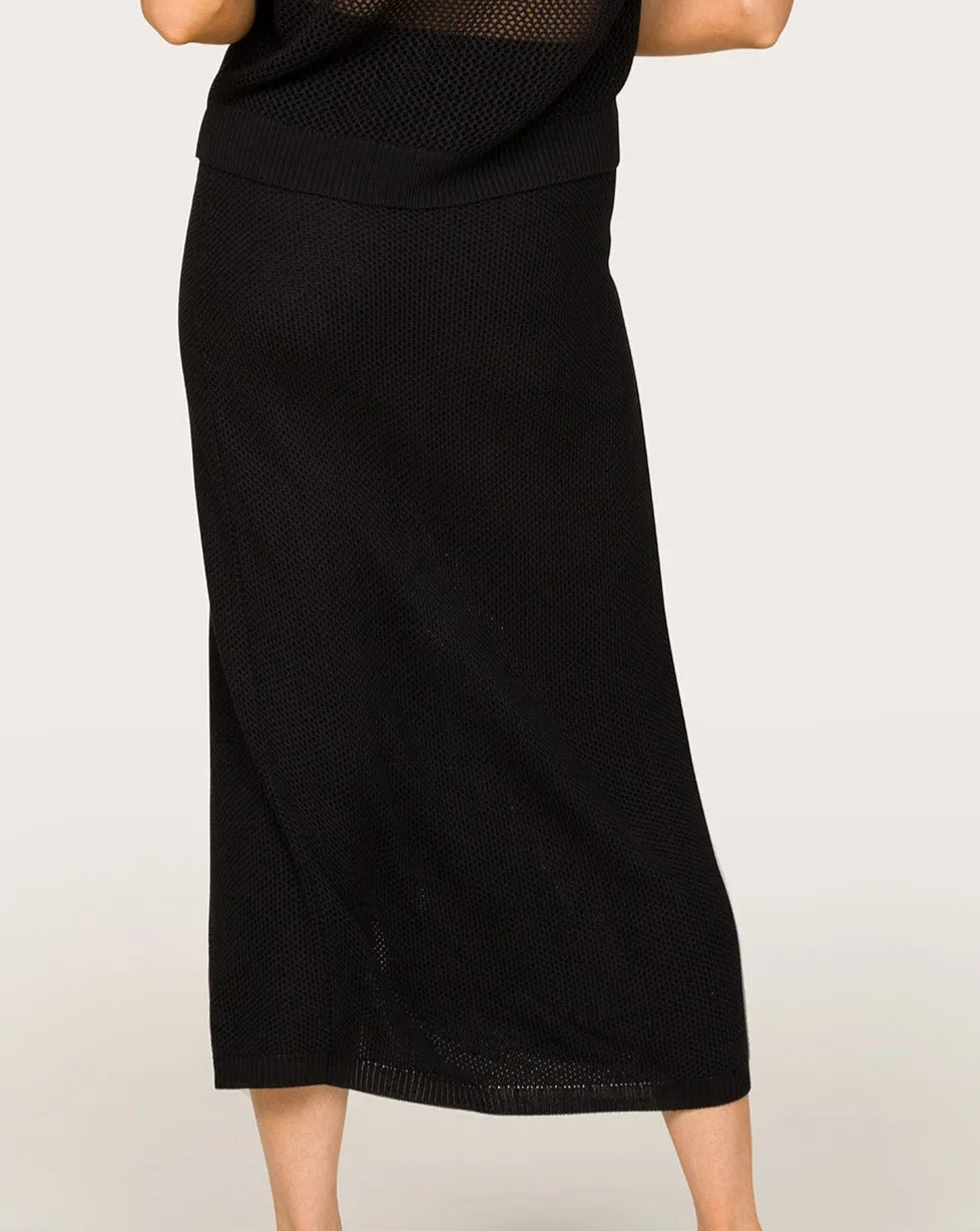 Tropez Skirt Black sold by Boston Proper product image thumbnail 3