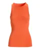 So Sexy High Neck Tank Knit Top Flame sold by Boston Proper
