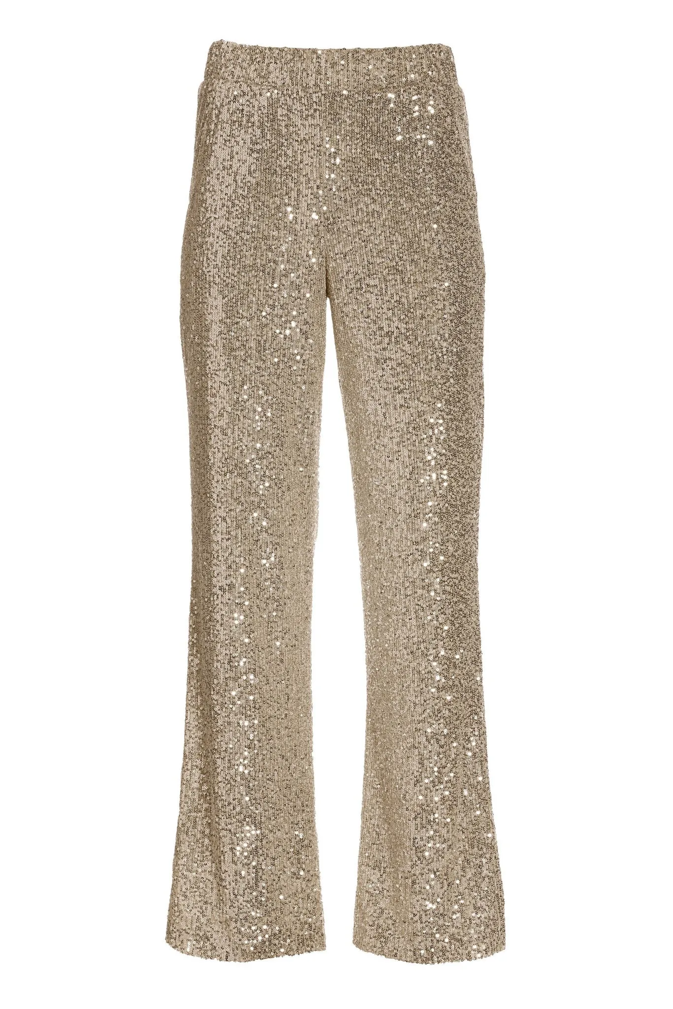 All Over Sequin Palazzo Pant Champagne sold by Boston Proper product image thumbnail 2