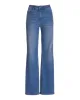 Malibu High-Rise Palazzo Jean Medium Wash sold by Boston Proper