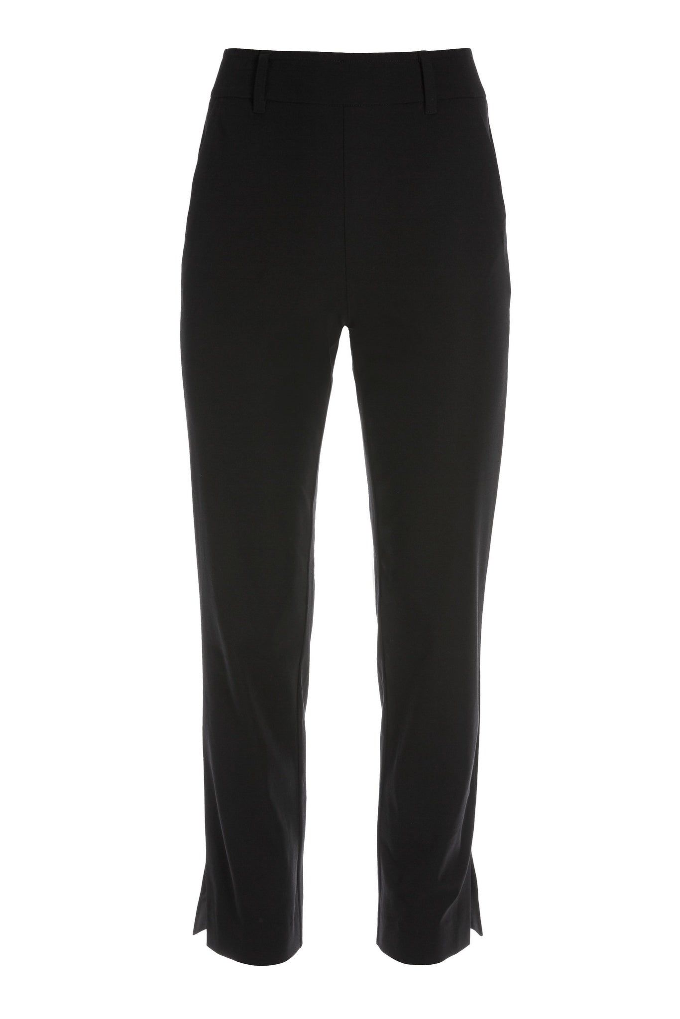 Twill Pull On Cropped Pant Black sold by Boston Proper product image thumbnail 2
