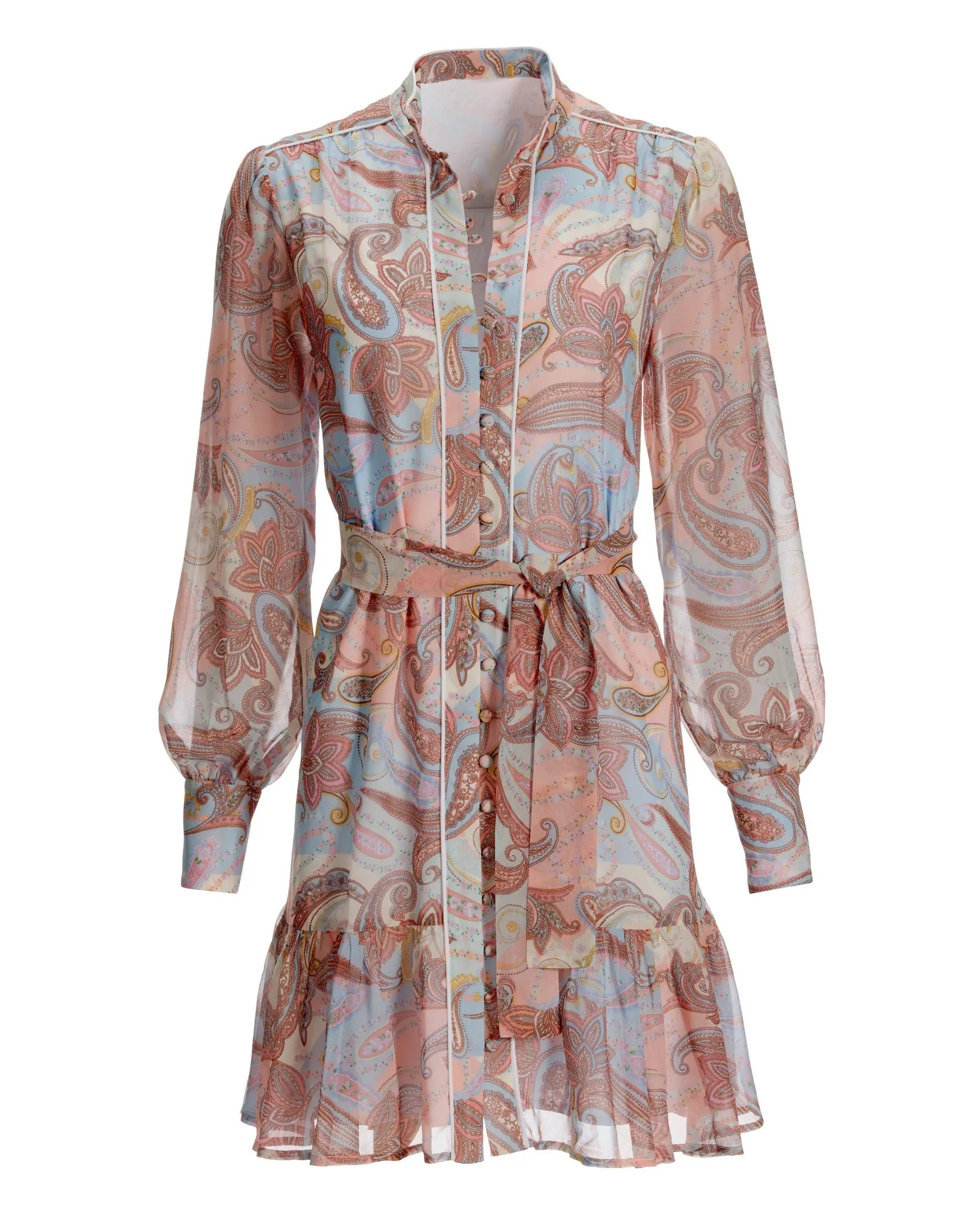 Pastel Paisley Patchwork Dress Multi sold by Boston Proper product image thumbnail 2