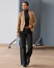 Malibu High-Rise Palazzo Jean Black Denim sold by Boston Proper