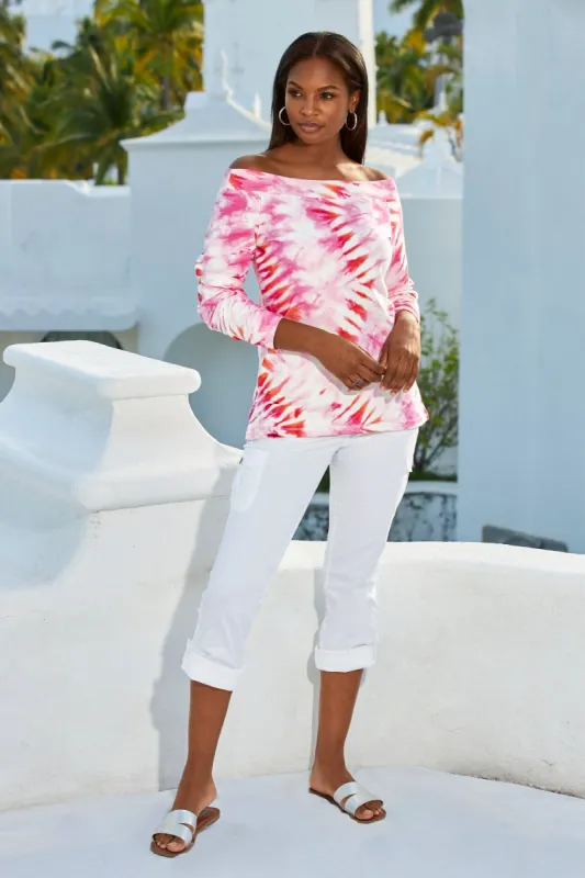 Convertible Cargo Pant 2AZ80 White sold by Boston Proper