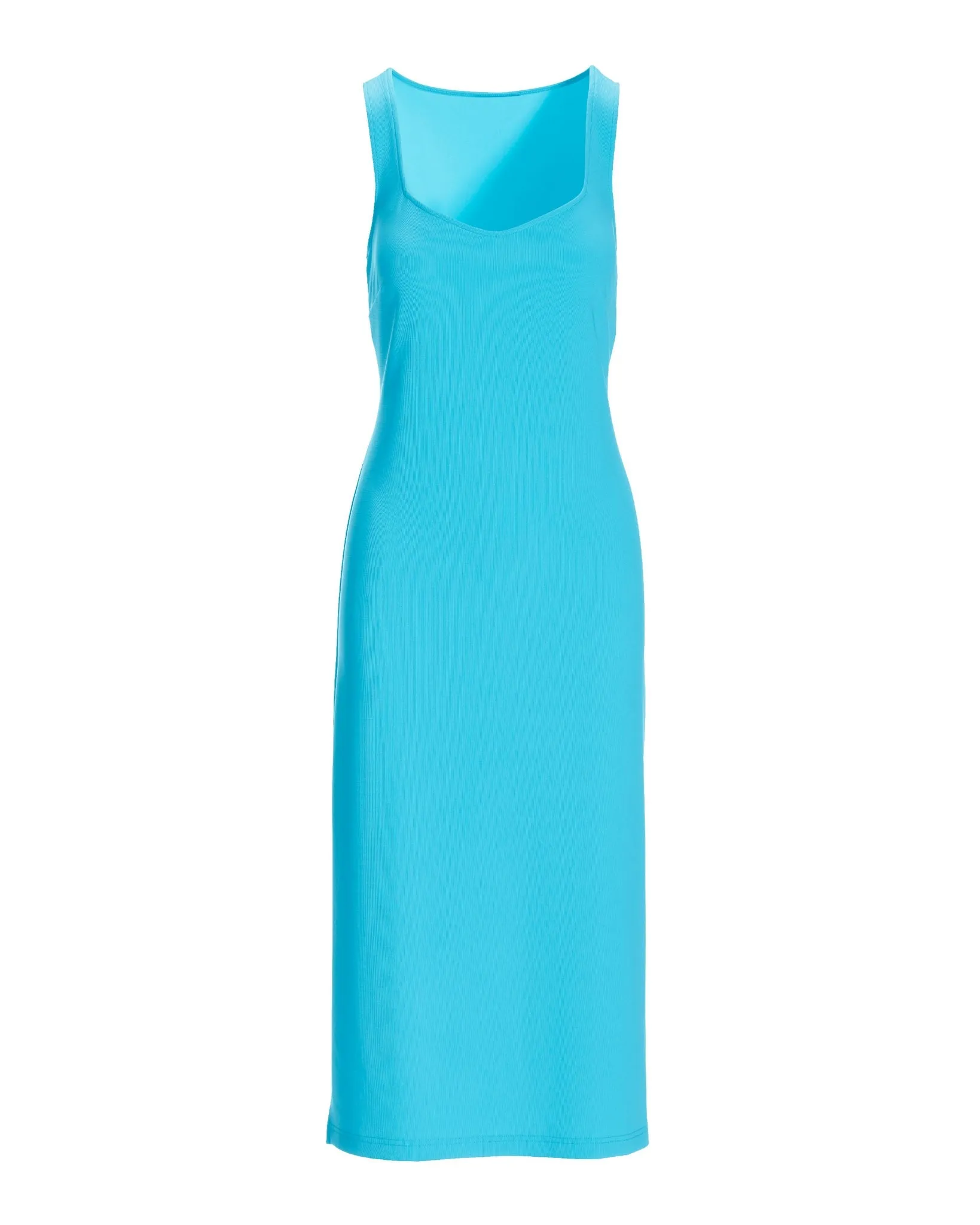 Beyond Travel Sweetheart Neckline Midi Dress Blue Grotto sold by Boston Proper product image thumbnail 2