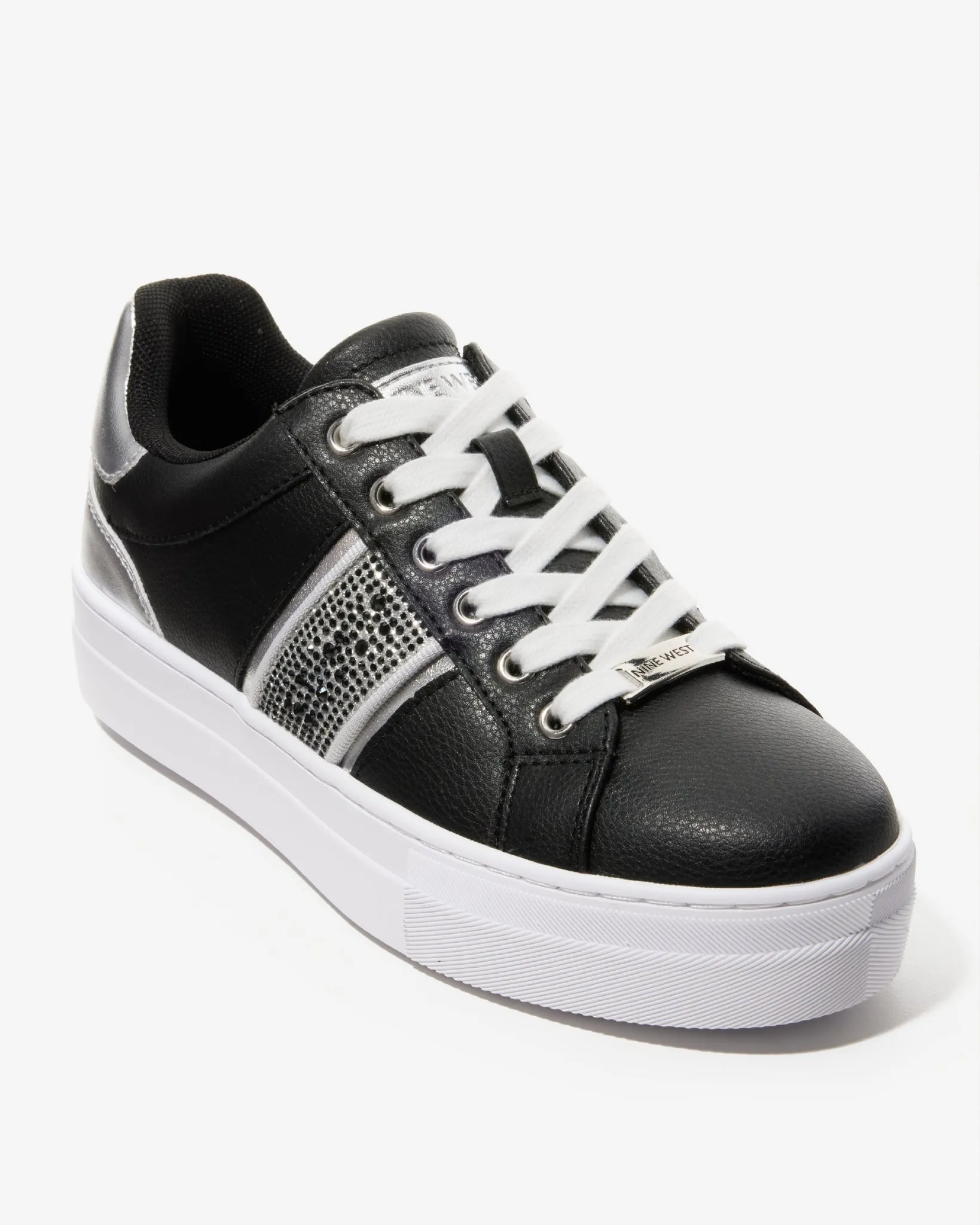 Embellished Casual Sneaker Black sold by Boston Proper