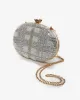 Sparkle Sequin Clutch Silver sold by Boston Proper