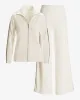 Sequin Stripe Sweater Lounge Set Off White sold by Boston Proper