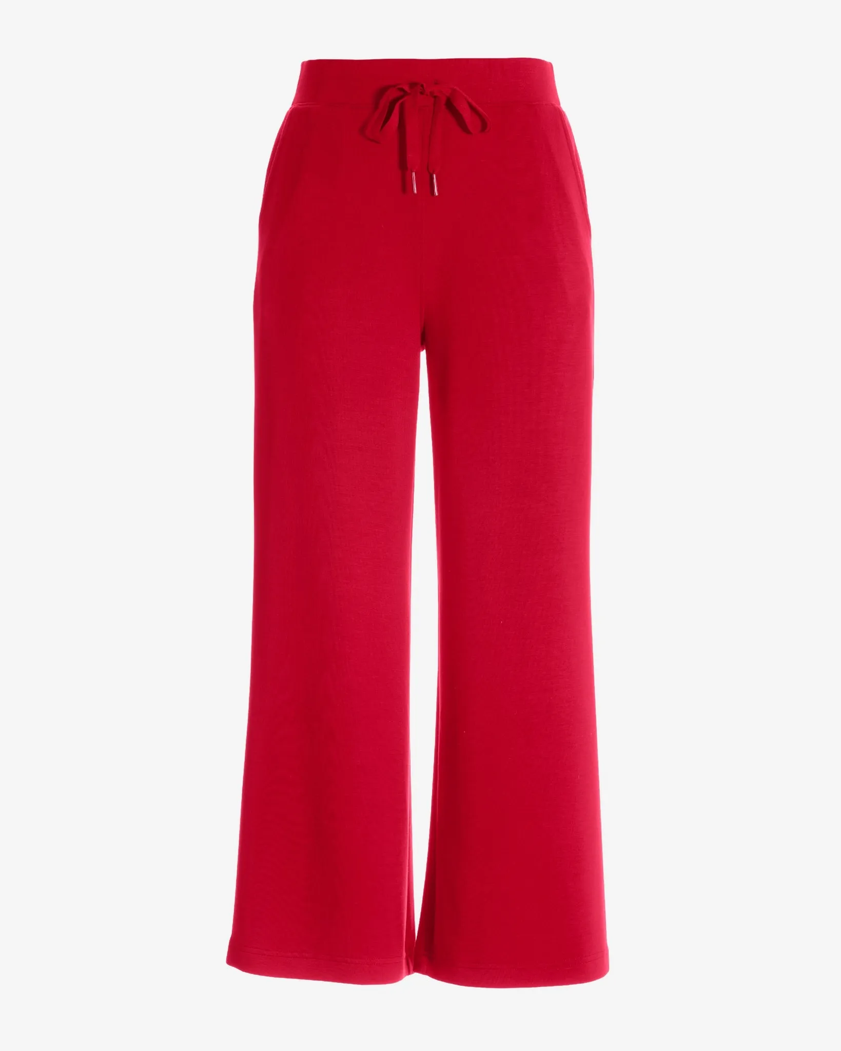 Luxe Lounge Drawstring Wide Leg Pant Racing Red sold by Boston Proper product image thumbnail 2