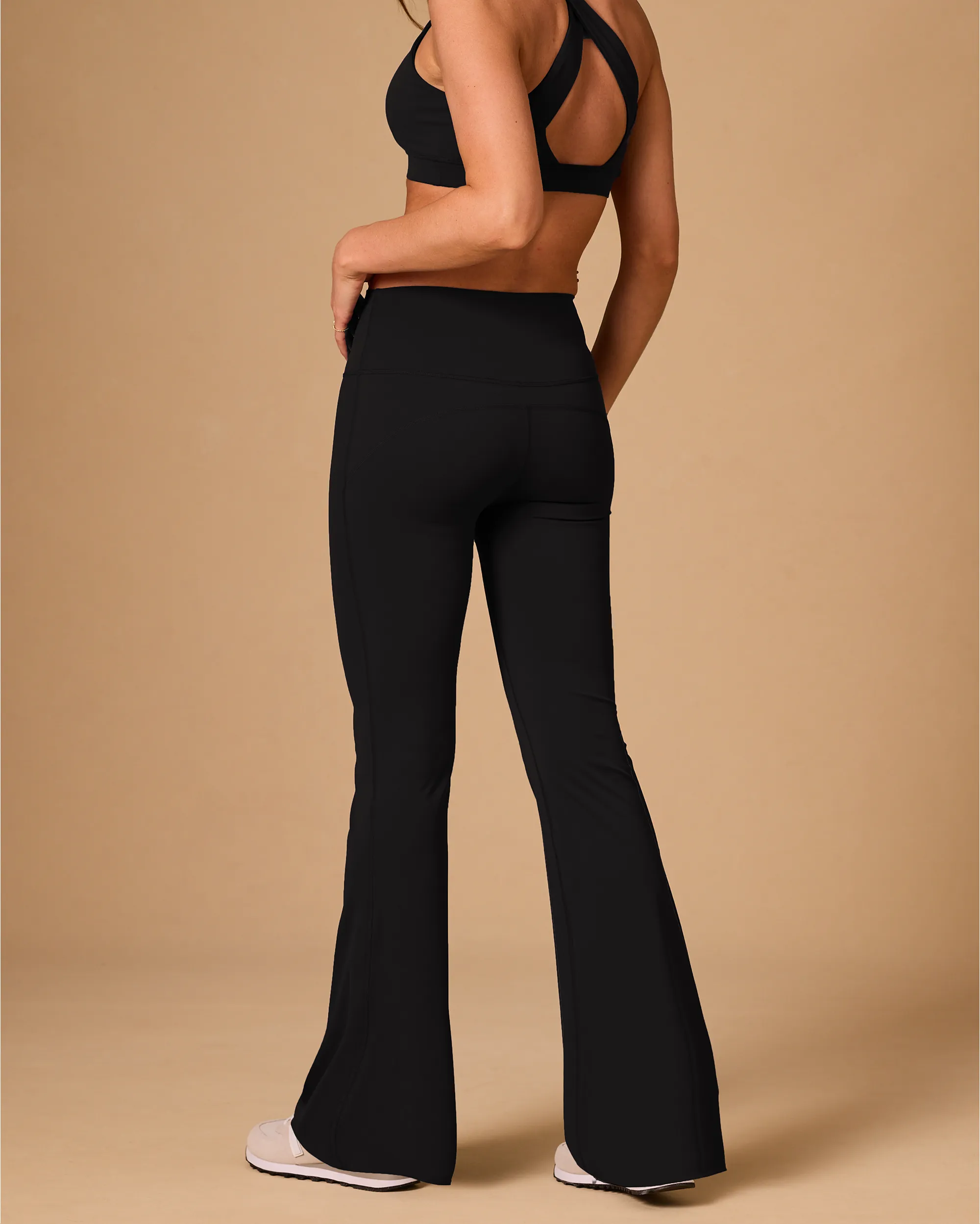 Tilly Flare Pants Black sold by Boston Proper