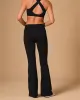Tilly Flare Pants Black sold by Boston Proper