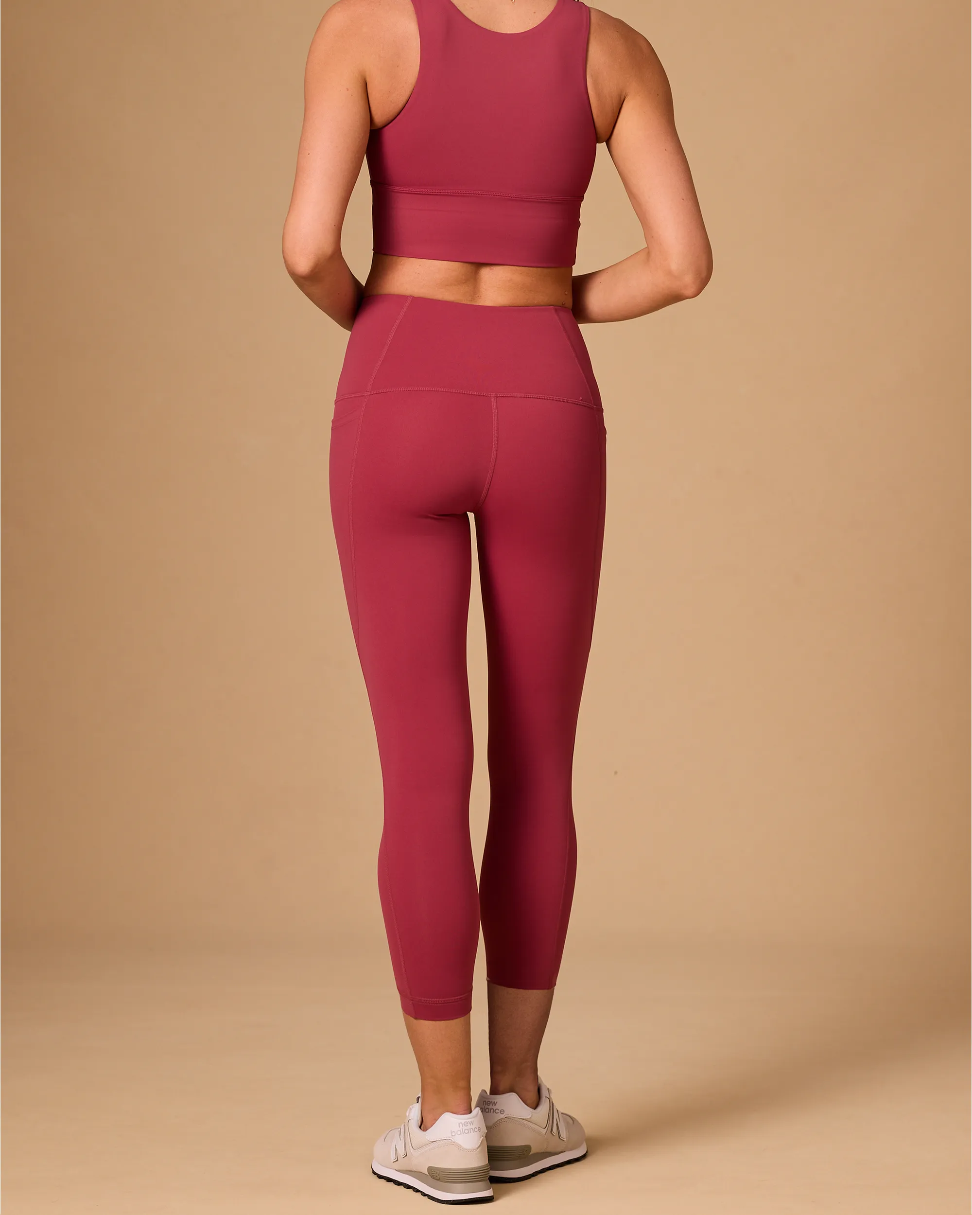 Tilly Crop Legging Red sold by Boston Proper product image thumbnail 5