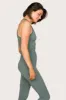 Barre Racer Tank Sage sold by Boston Proper