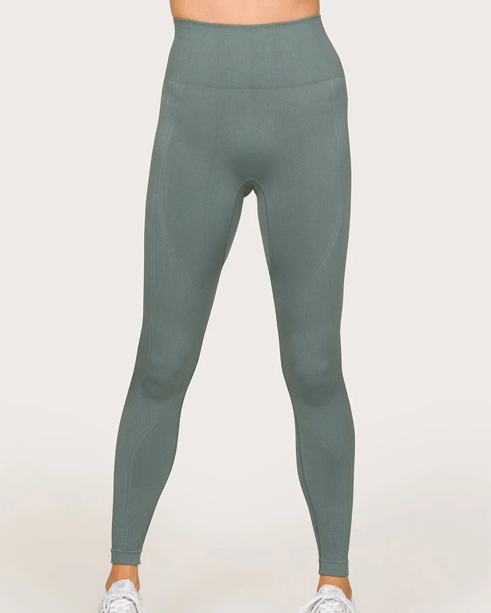 Barre Seamless Leggings Sage sold by Boston Proper product image thumbnail 2