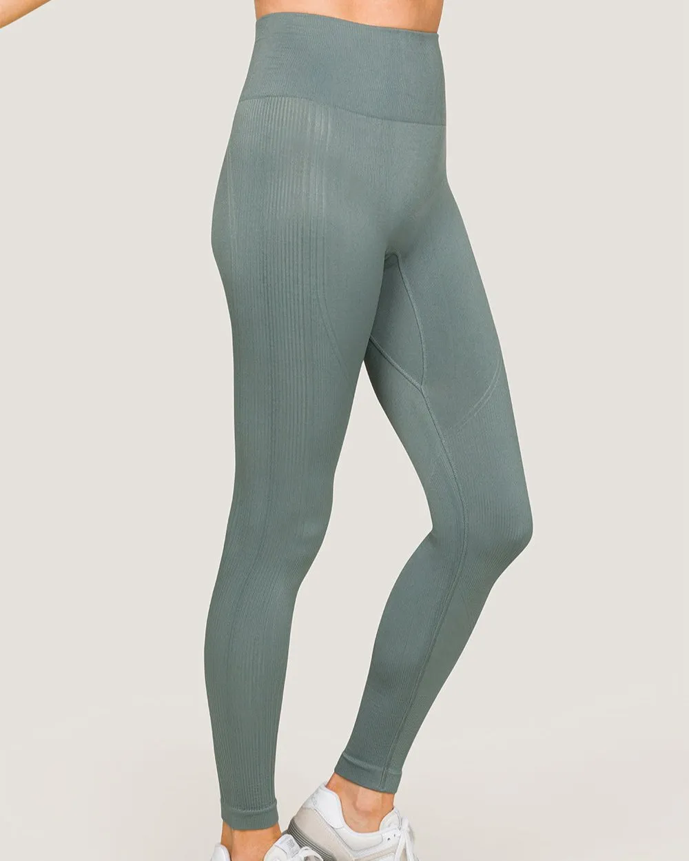 Barre Seamless Leggings Sage sold by Boston Proper