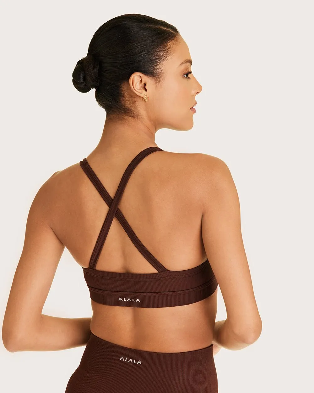 Barre Cami Bra Coffee sold by Boston Proper product image thumbnail 2