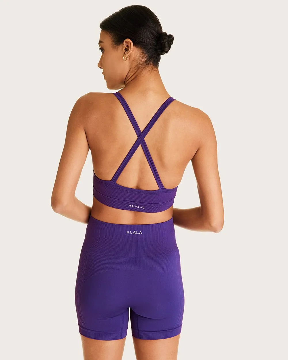 Barre Seamless Short Royal Purple sold by Boston Proper product image thumbnail 5